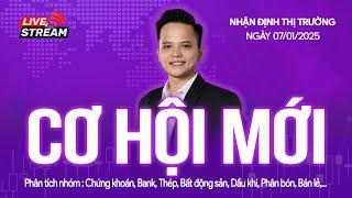 Chứng khoán hôm nay | Nhận định thị trường 07/01/2025: Cổ phiếu giảm mạnh, cơ hội mới