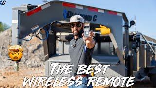 Wireless Remote On The Diamond C LPT Dump Trailer | Diamond C