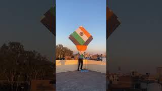 1 Like  For Our Country *INDIA*  || 24 Tawa Indian Kite  #kite #patang #kites