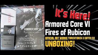 Armored Core 6 Fires of Rubicon OFFICIAL ART WORKS Collectors Edition UNBOXING!