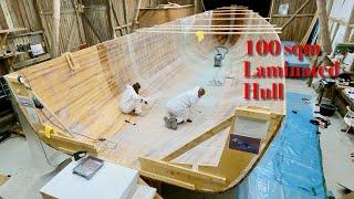 100 m2 Finished Laminate! - Ep. 409 RAN Sailing