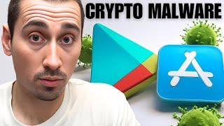 Crypto Malware Found On App Store & Google Play