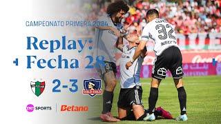 TNT Sports Replay | Palestino 2-3 Colo Colo | Fecha 28