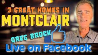 East Bay Realtor Greg Brock Talks on FB Live about 3 Homes on Market in Montclair in Oakland