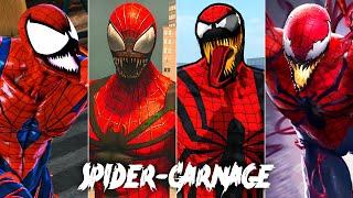 Evolution of Spider-Carnage in games