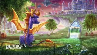 spyro trilogy  relaxing music with rain sounds 