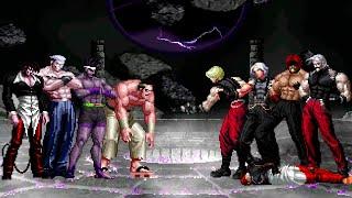 [KOF Mugen] Orochi Team vs Adel & Rugal Team