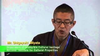The safeguarding of the Intangible Cultural Heritage in Japan...(1/2)