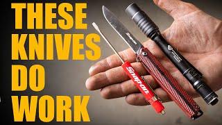 Pocket Checking Mechanics! // What EDC Knife and Tools Do They Carry?