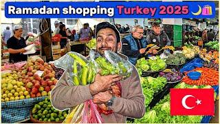 First Ramadan Shopping in Turkey 2025  |Turkish Local Ramadan bazaar