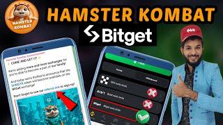 Hamster Kombat Bitget new Exchange | Hamster Kombat Bitget Exchange| Hamster withdrawal exchange