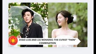 Zhao Lusi and Liu Wenning: the cutest "twin" combination in the entertainment industry, their sweet