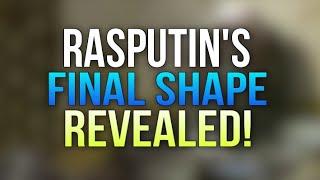 EARLY CONCEPT ART REVEALS RASPUTIN'S RECONSTRUCTED FINAL SHAPE!!! [DESTINY 2]