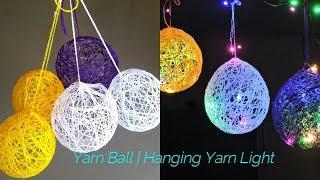 How to Make a Lantern with Yarn | Gorgeous DIY Yarn Orbs | How to Make Balloon Orbs