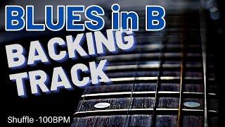 Blues Shuffle Backing Track (Key of B)