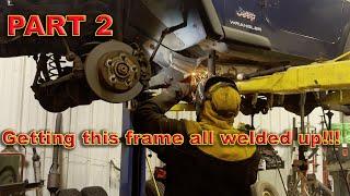 Jeep Frame Repair Detailed Part 2!