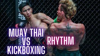 KICKBOXING VS MUAY THAI: DIFFERENCE IN TEMPO AND RHYTHM TAWANCHAI PK.SAENCHAIMUAYTHAIGYM