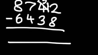 Maths - regrouping