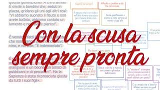 Con la scusa sempre pronta (Lc 7,31-35) MERCOLEDÌ 18 SETTEMBRE