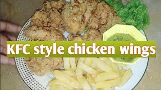 #KFC style chicken wings by san beauty and kitchen