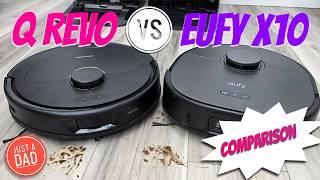 Roborock Q Revo vs Eufy X10 Pro Omni Robot Vacuum & Mop COMPARISON  *Which Do I Give a Better Score*