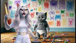 This Kitty Draw Grafitti on Wallis Talent