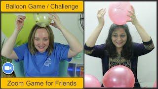 Balloon Game | Fundoor and @ShawnMHowell | Zoom game | Balloon Burst Challenge | Party Game