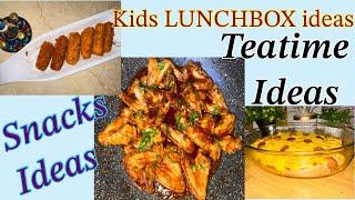 Easy LUNCHBOX and SNACKS ideas for school or work or teatime