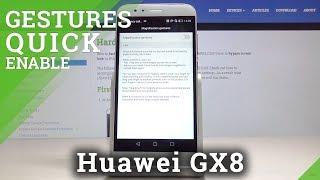 How to use Magnification Gestures in Huawei GX8 – Zoom the Display