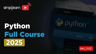 Python For Data Analytics Full Course 2025 | Python Data Analytics For Beginners | Simplilearn