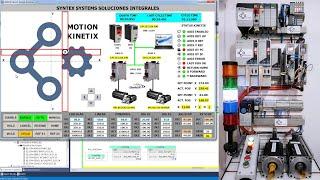 KINETIX 5500 | CONTROLLOGIX | KINEMATICS | MOTION CONTROL | LINEAR ROBOT | CARTESIAN ROBOT | GANTRY