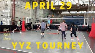 YYZ Volleyball Tourney: Middle Plays