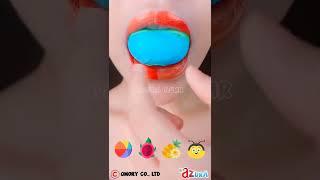 Tiktok Jelly - Yummy Homemade Close Up Lip Eating ASMR Video