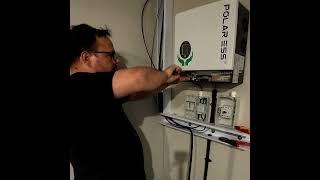 Most affordable battery storage system on the market from Polar ESS. 6kW in/out and 6kW EPS.