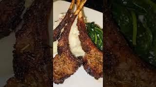 What’s for dinner tonight?  I made lamb chops   #shorts #food #hungry #dinner