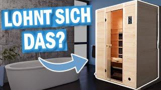 INFRAROTSAUNA FÜR ZUHAUSE Kaufen: Lohnt Sich das WIRKLICH?