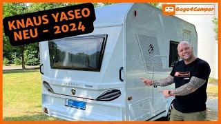 Knaus YASEO - Die neuen Leichtbau-Wohnwagen mit innovativen Raumlösungen [YASEO 340PX / YASEO 500DK]