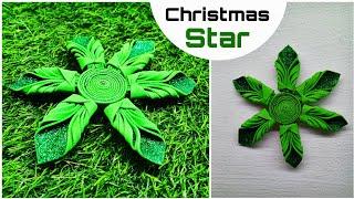 Diy Christmas decoration ideas | Diy christmas star | Diy christmas ornaments | Crafts from wastes