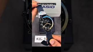Edifice Casio Black Dial Luxurious Elegant Men's Watch #luxurywatchesformen #elegantwatches #casio