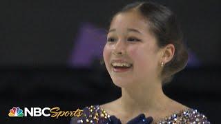 14-year-old Alysa Liu makes history again at 2020 Nationals I NBC Sports