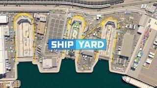 Building A Realistic Ship Yard in Cities Skylines 2