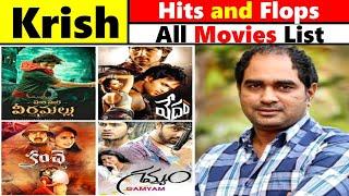 #Director #Krish Hits & Flops List Upto #HariHaraVeeeramallu Movie #FilmyDeep