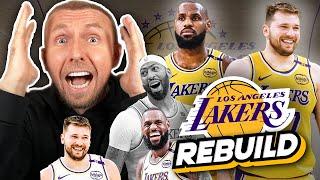 Luka bei den Lakers!! Titel mit LeBron? Lakers-Rebuild! | NBA 2K25 Rebuild Maxx