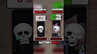 SAMSUNG S24 ULTRA VS IPHONE 16 PRO MAX BATTERY 🪫TEST?