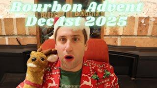 Bourbon Bill Advent Calendar Dec 1st 2024. Bourbon Advent Calendar Season