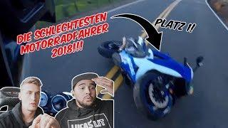 Die schlechtesten Motorradfahrer 2018! - Reaktion mit Blackout