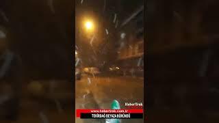 Tekirdağ beyaza büründü