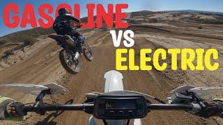 Electric Dirtbike Battles Gas Dirtbikes in Expert Class! (Two Full Races)