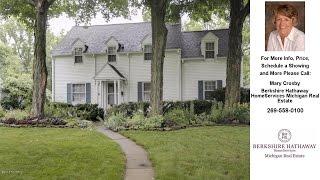 350 N Marshall Avenue, Marshall, MI Presented by Mary Crosby.