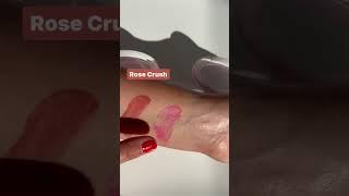 Makeup by Mario Rose Crush and Perfect Pink Blush Swatches #justglowfirefly #shorts